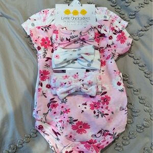 Onesie and bow set